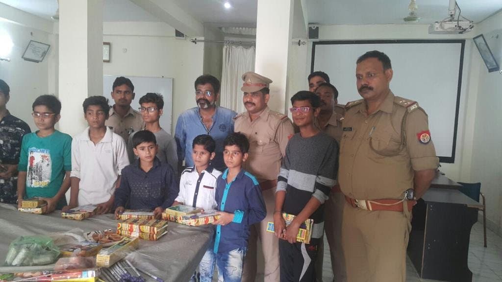 Diwali with the SHO of Indira Nagar police station